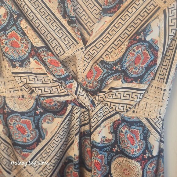 MISSGUIDED Elegant Mini Patterned Dress Women's Size 2 - Picture 7 of 10